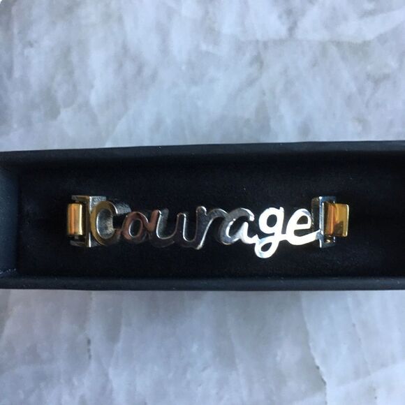 RUSTIC CUFF Gifters - Courage - Silver - Picture 5 of 10